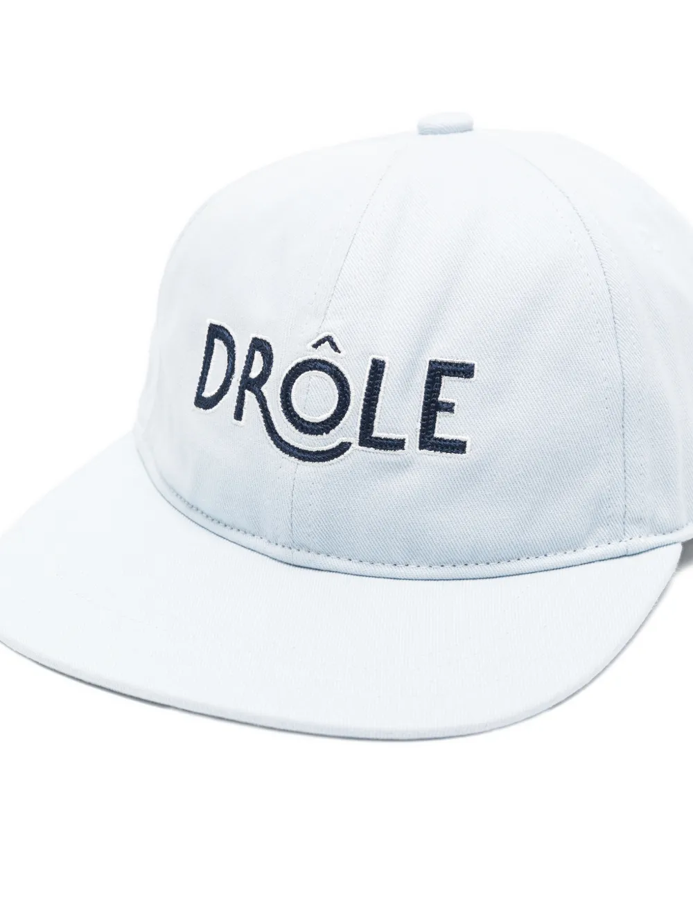 Drôle De Monsieur Honkbalpet met logo Blauw