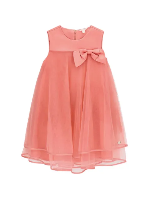 guess kids vestido con detalle de moño