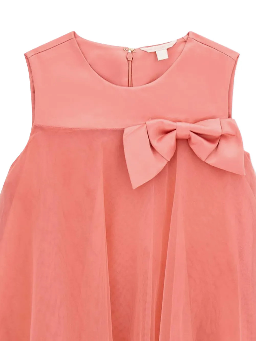 guess kids Jurk met strikdetail Roze