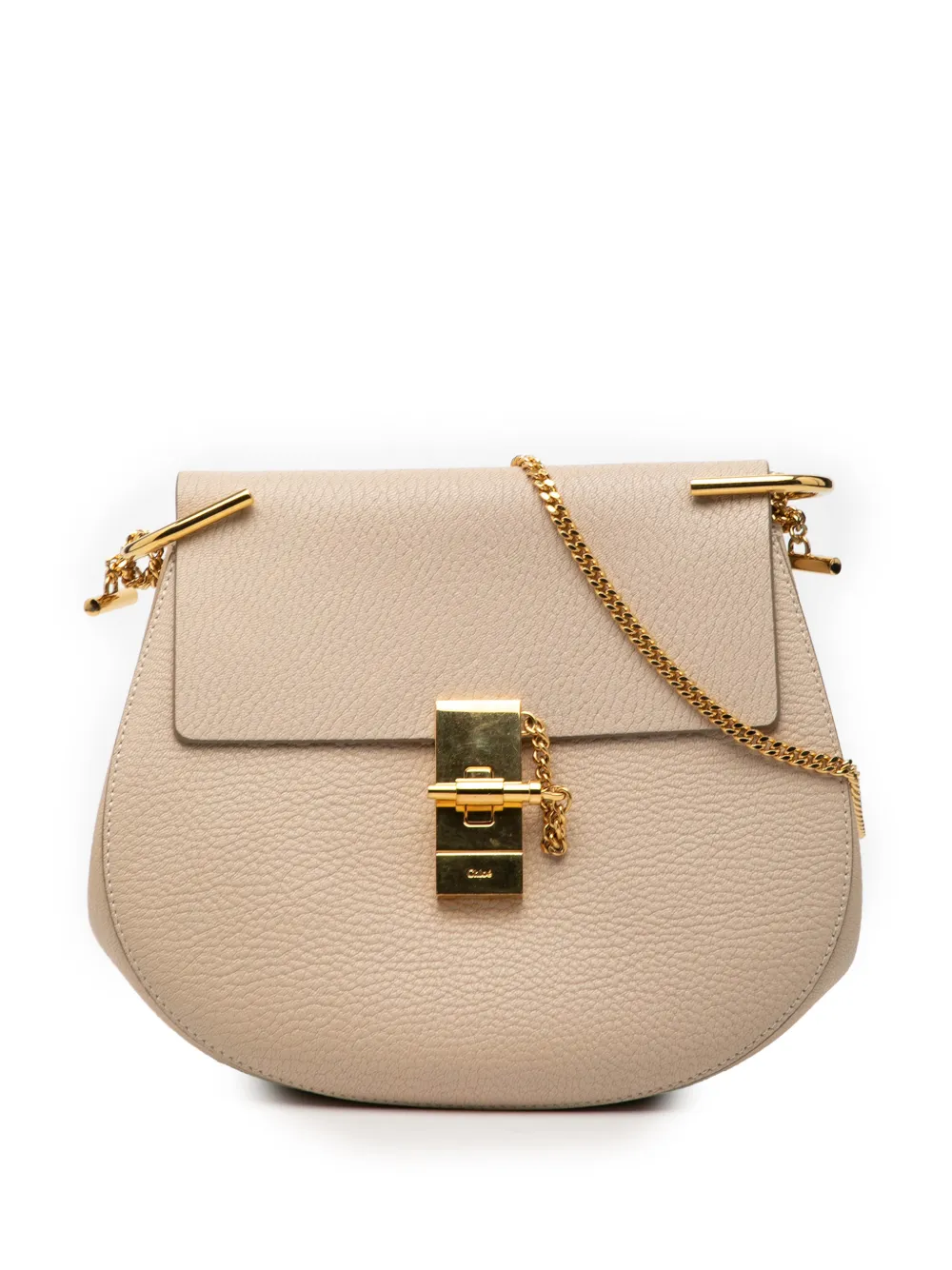 Chloé Pre-Owned Borsa a tracolla Drew piccola in pelle 2018 - Marrone