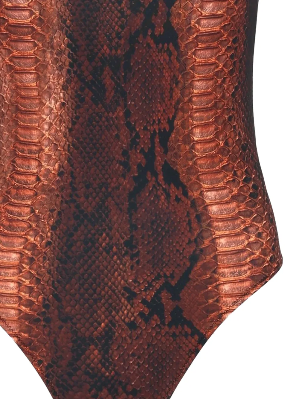 Jean Paul Gaultier Badpak met print Bruin
