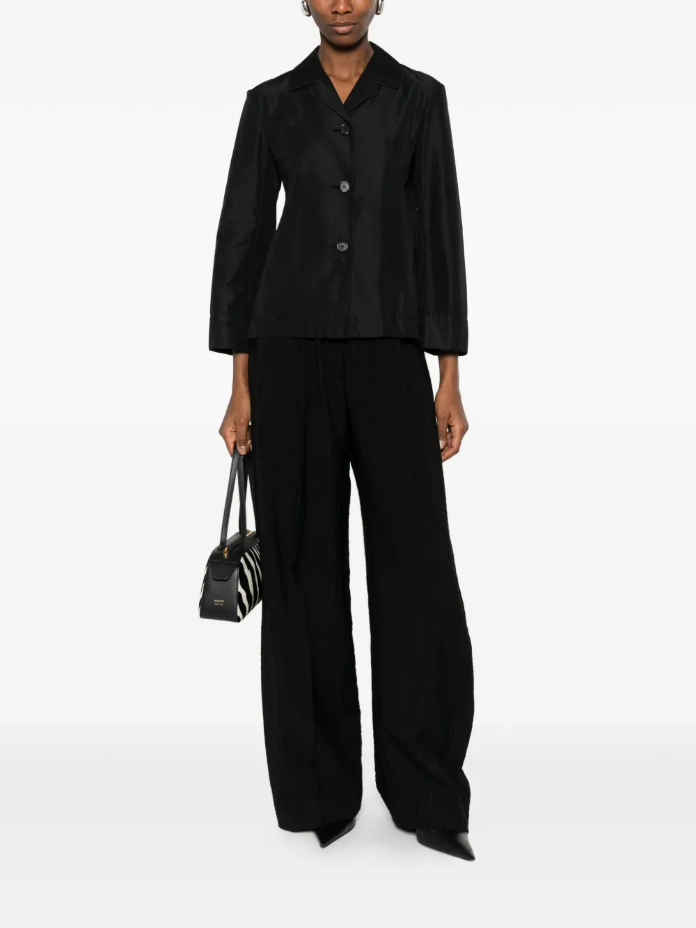 'S Max Mara Smmnina jack met knopen Zwart
