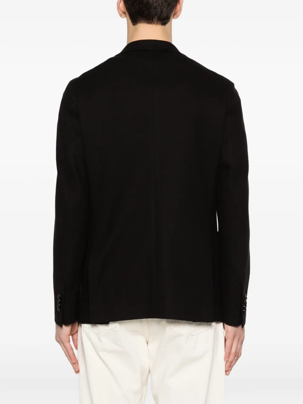 Tagliatore Blazer met enkele rij knopen Zwart