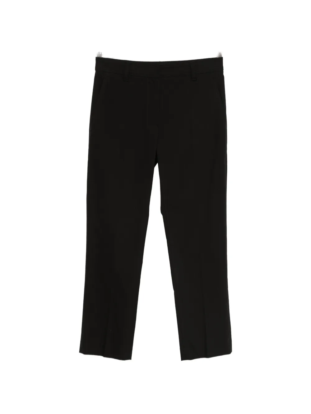 Brunello Cucinelli Slim Trousers In Black