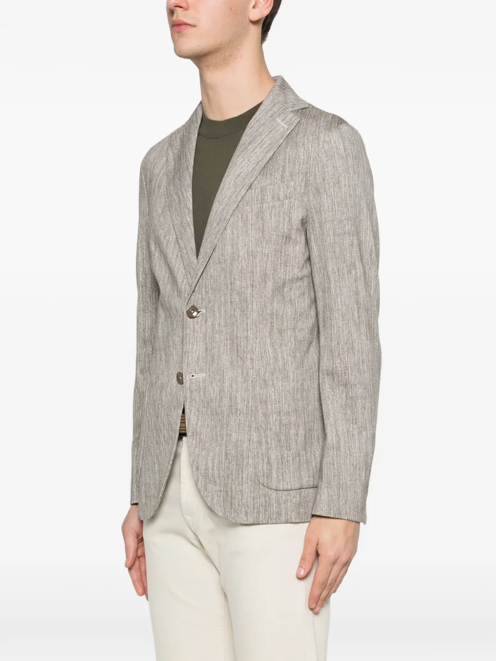 Circolo 1901 Two-button Jacket - Neutrals 