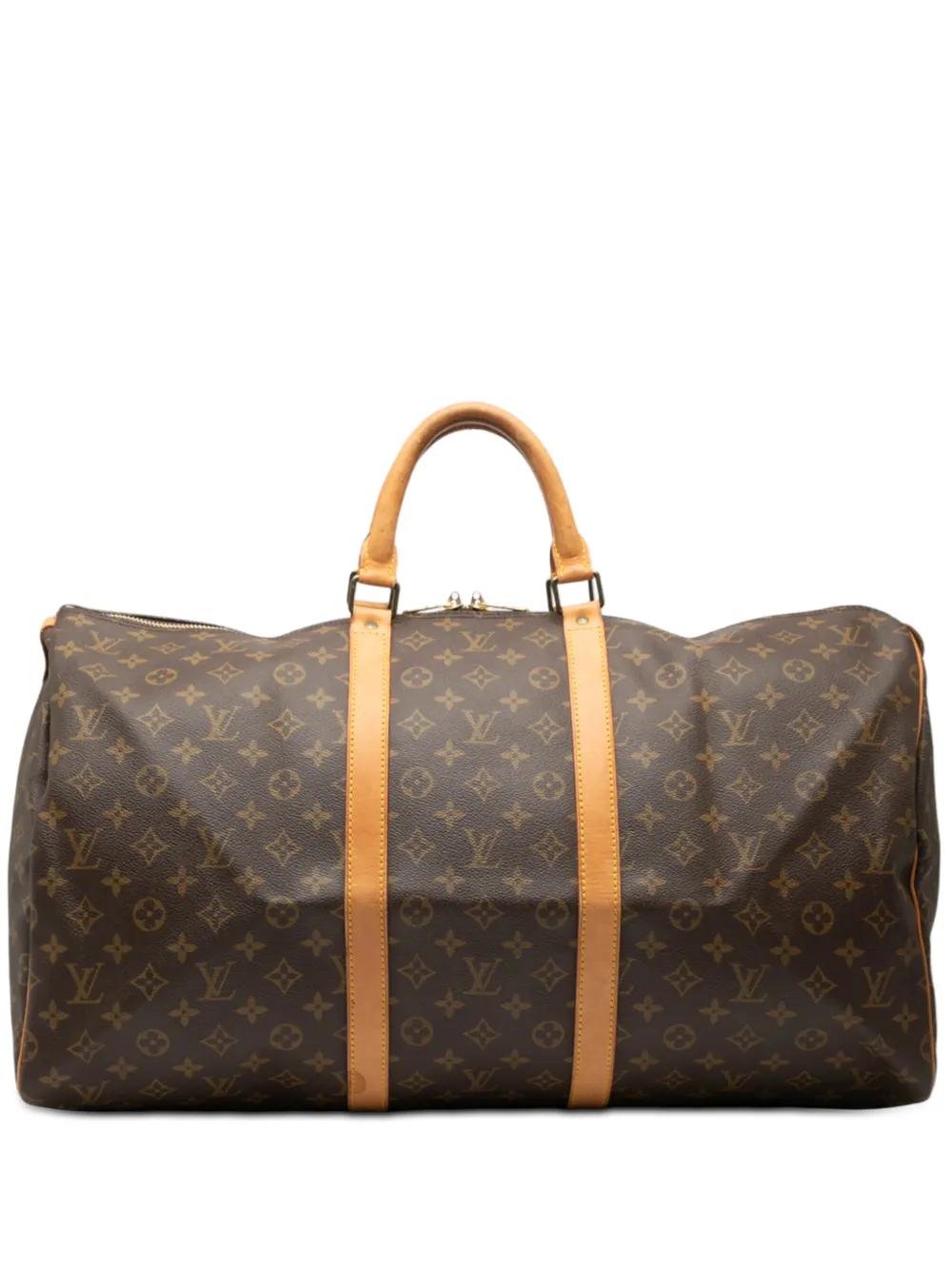 Louis Vuitton Pre-Owned 1991 Monogram Keepall 55 travel bag - Marrone