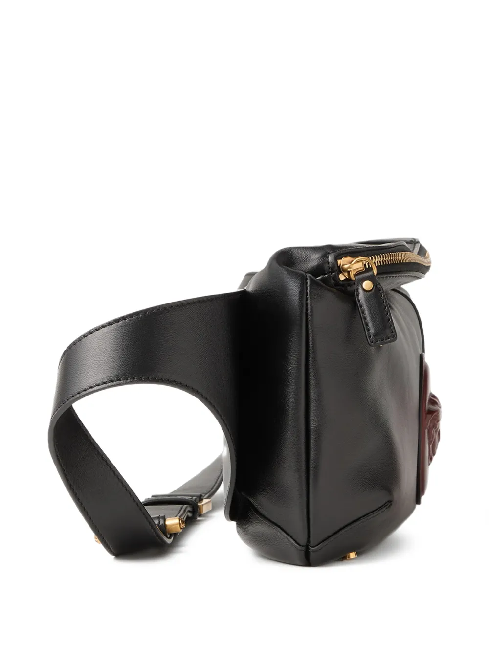 Versace Lou nappa heuptas Zwart
