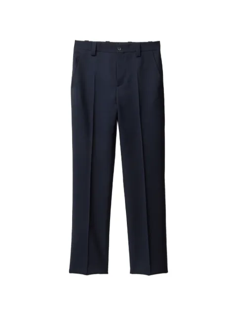 Versace wool-mohair slim formal pants