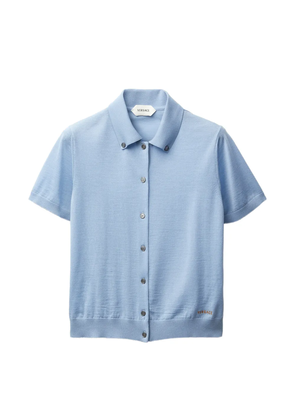 Versace Cardigan con bottoni - Blu