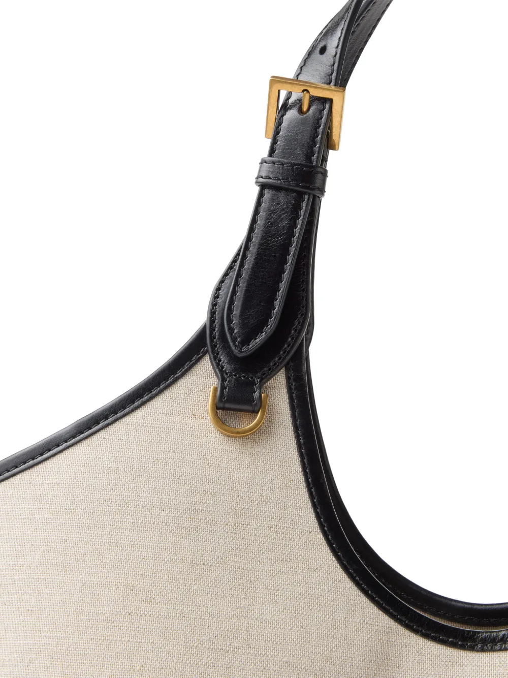  Versace Rivière Large Canvas Tote - Neutrals 