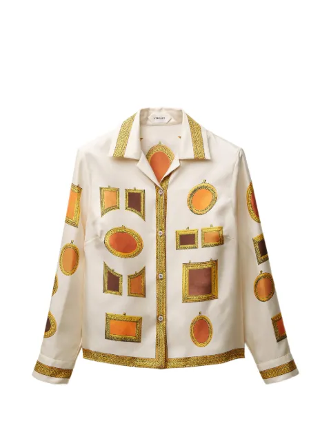 Versace camisa con estampado