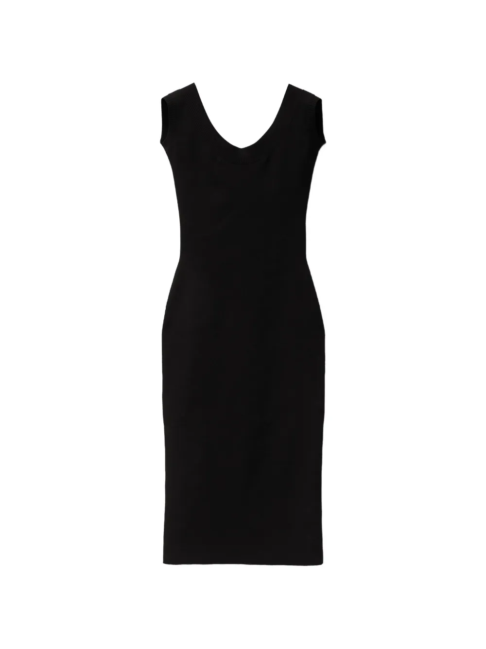 Versace open-back midi dress - Nero