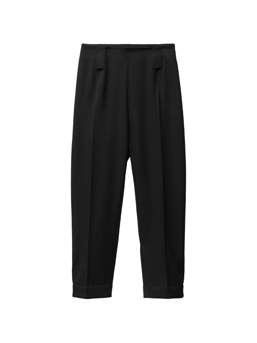 Versace tab-cuff trousers - Schwarz