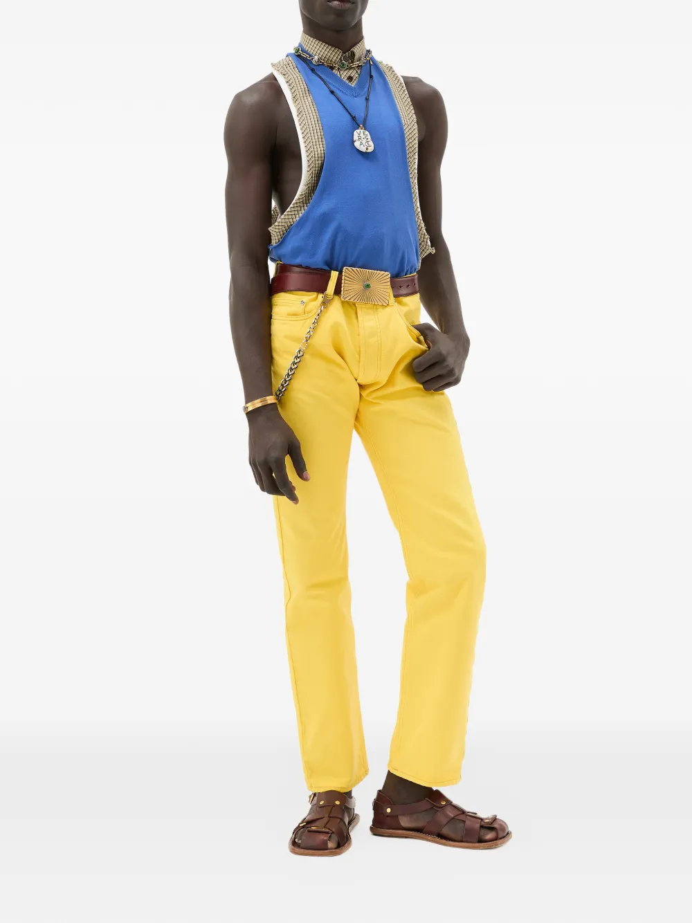 Versace cotton knit tank top | Vests & Tank Tops