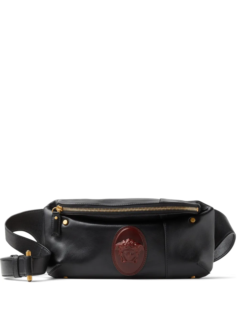 Versace appliqué belt bag - Nero