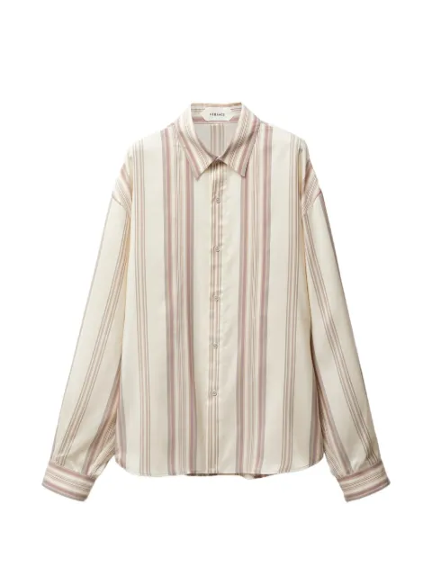 Versace striped silk shirt