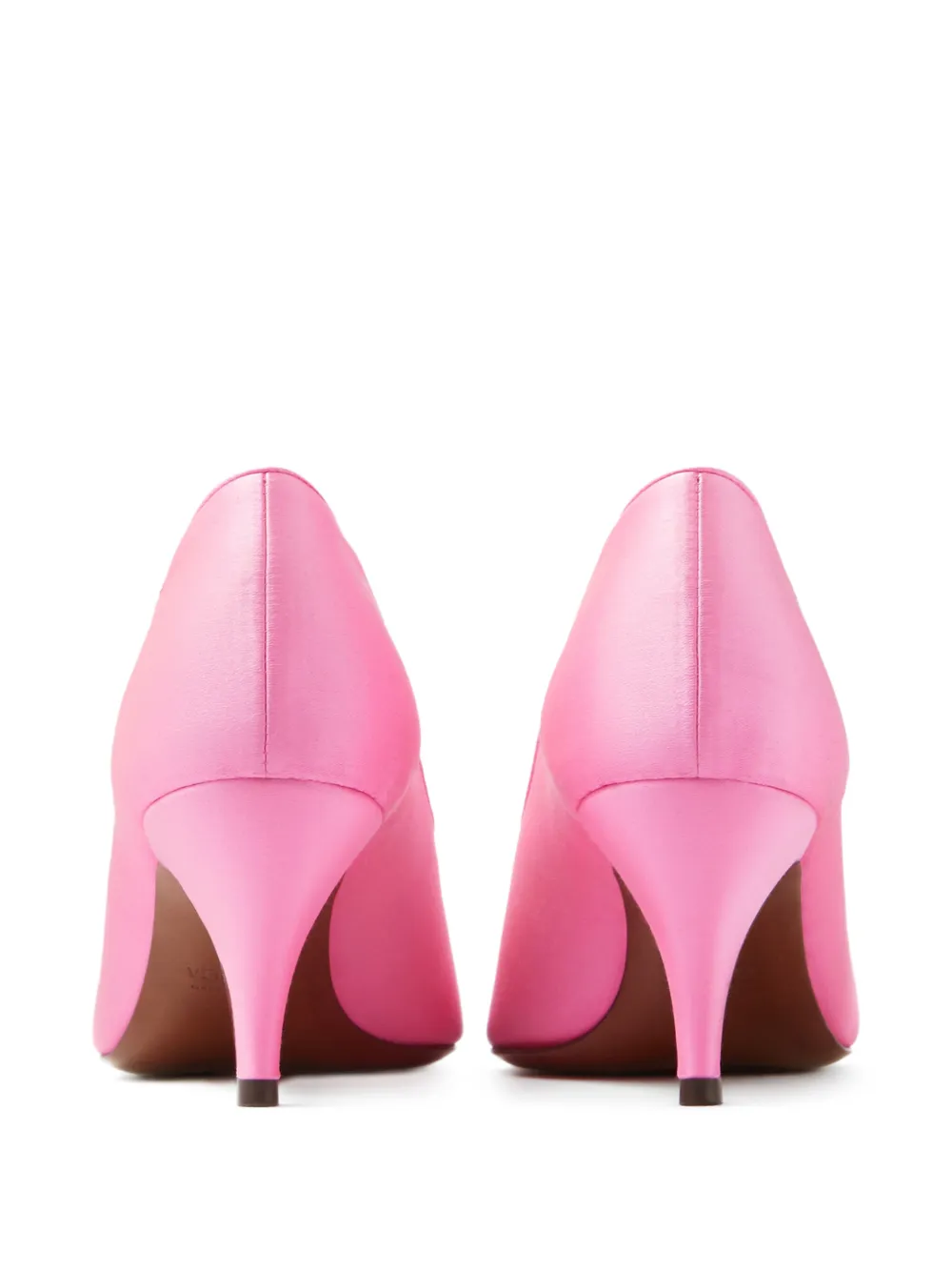 Versace Tina satijnen pumps Roze