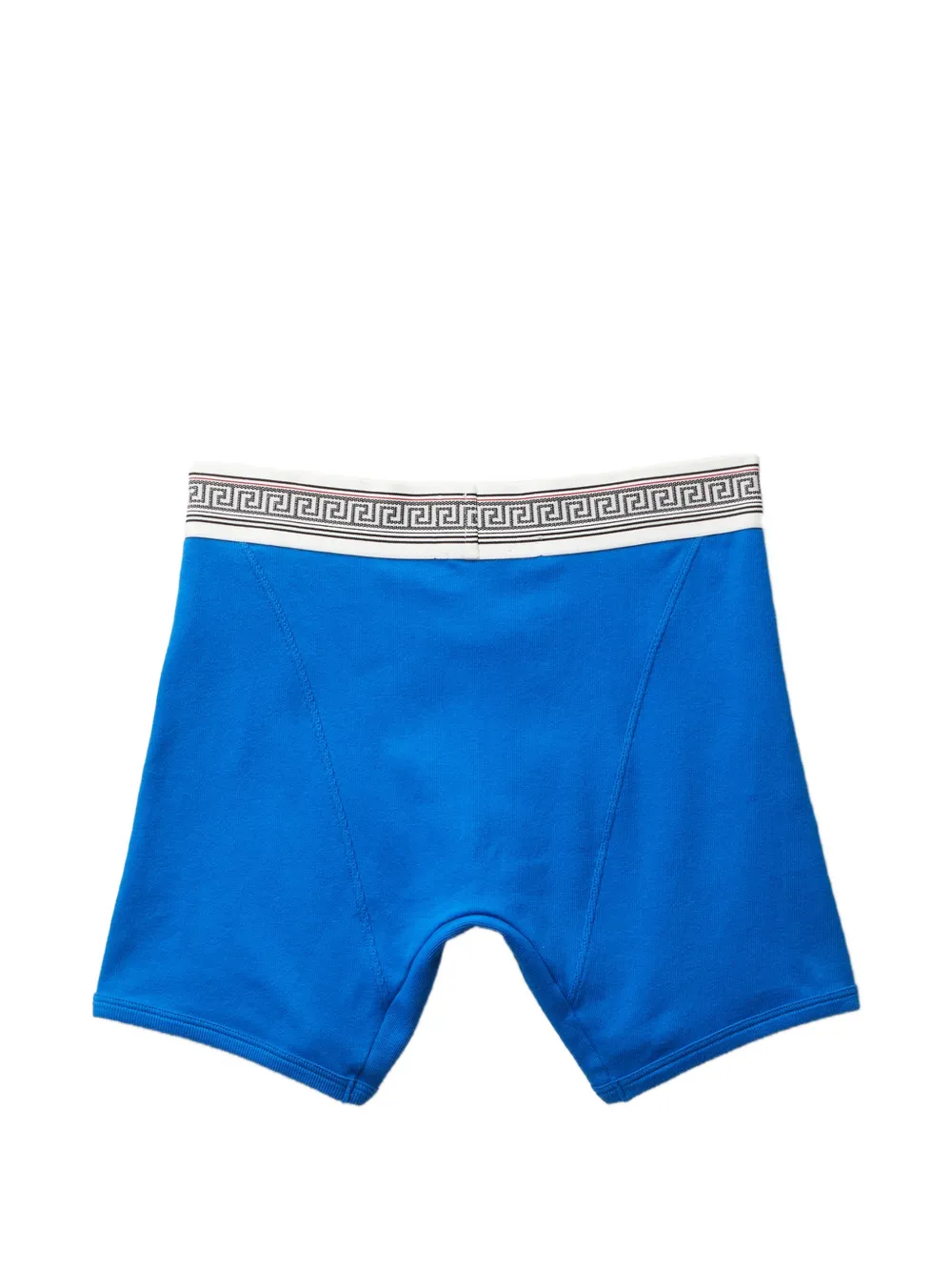  Versace Bañador De Algodón En Canalé - Azul 