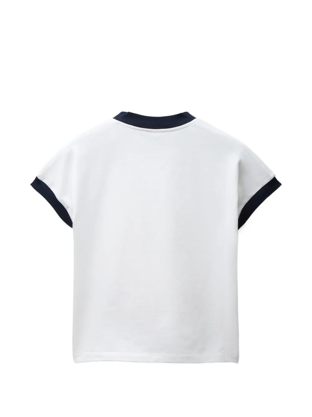 Versace Stretch T-shirt van katoen-jersey Wit