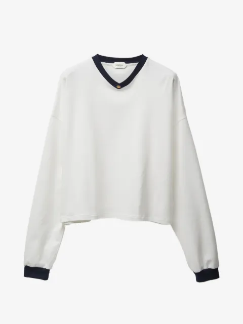 Versace stretch cotton-jersey long-sleeved T-Shirt