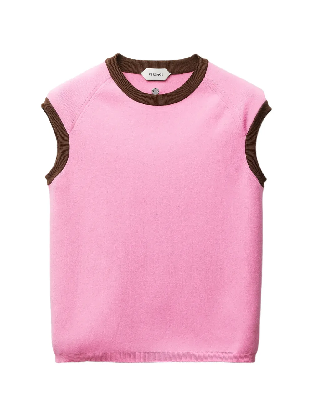 Versace Top in cotone - Rosa