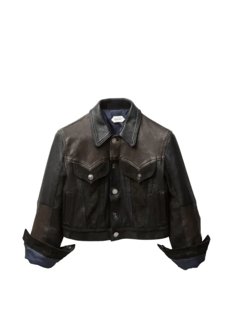 Versace buttoned patch jacket