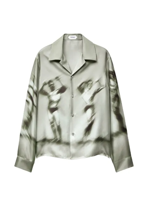 Versace chemise à imprimé cachemire