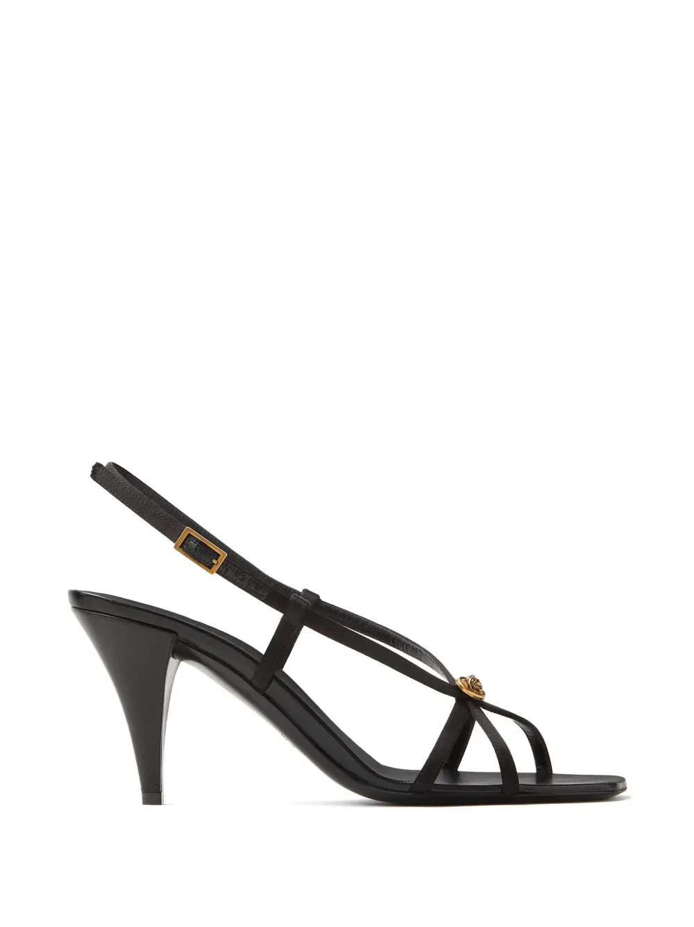 Versace Medallion Riemchensandalen - Schwarz