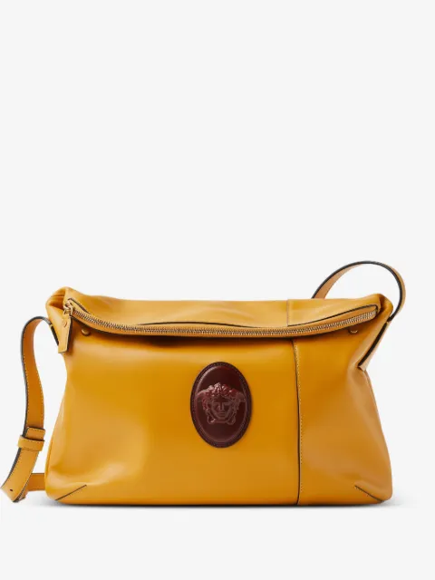 Versace Lou nappa shoulder bag