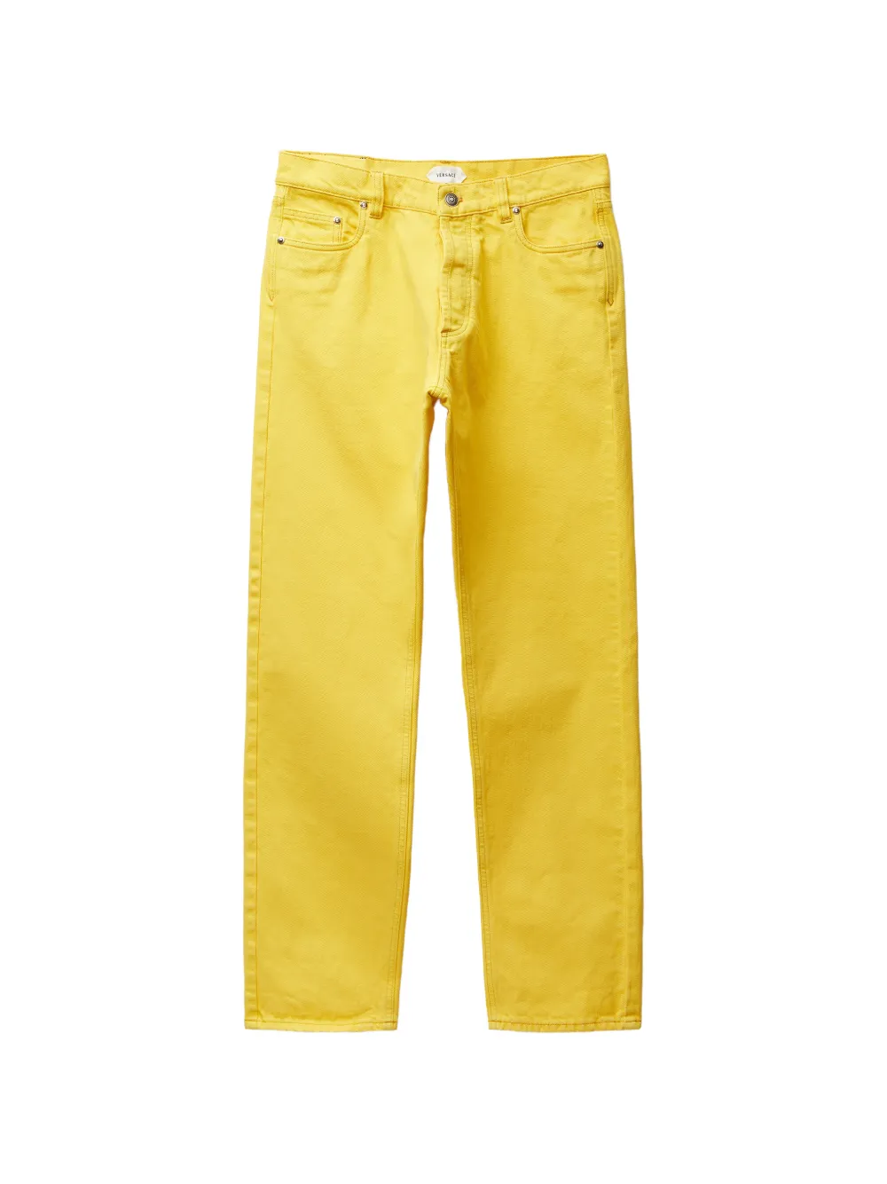 Versace straight jeans - Giallo