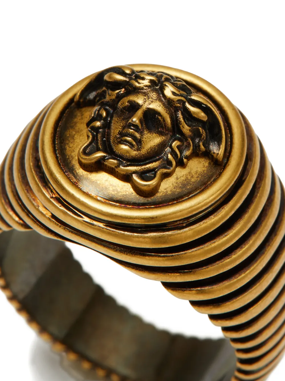  Versace Anillo Medusa - Dorado 