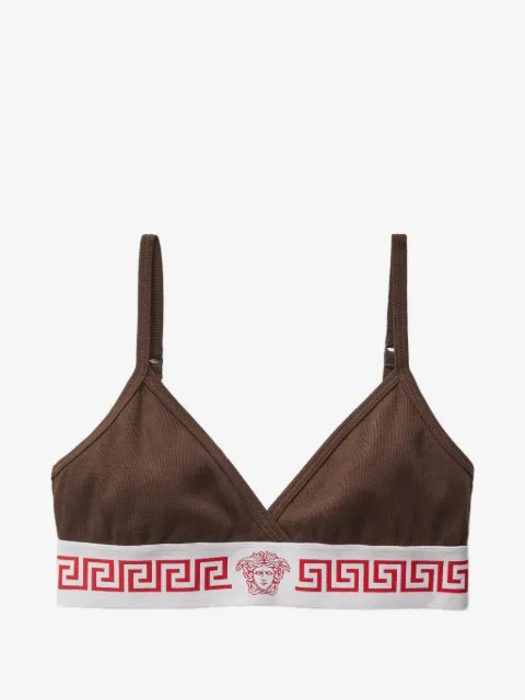 Versace ribbet bh i jerseybomuld