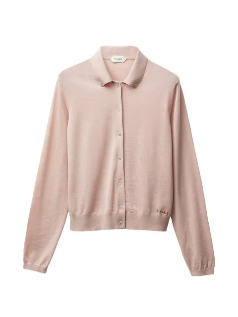 Versace cardigan en laine à broderies