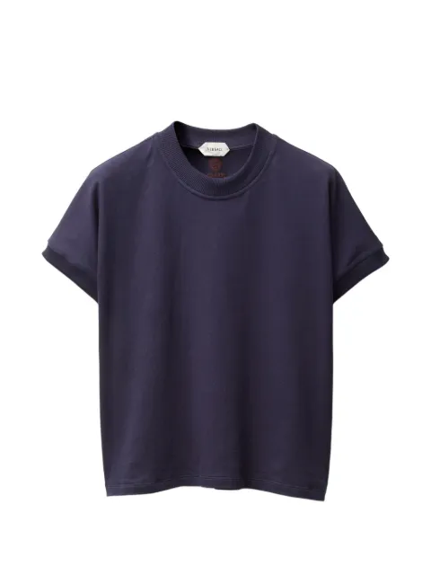 Versace embroidered stretch cotton-jersey T-shirt