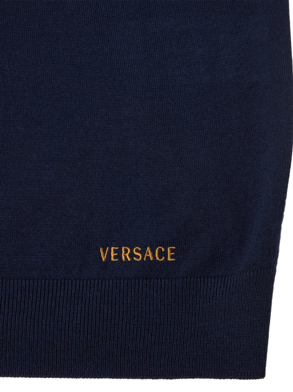 Versace Wollen overhemd Blauw