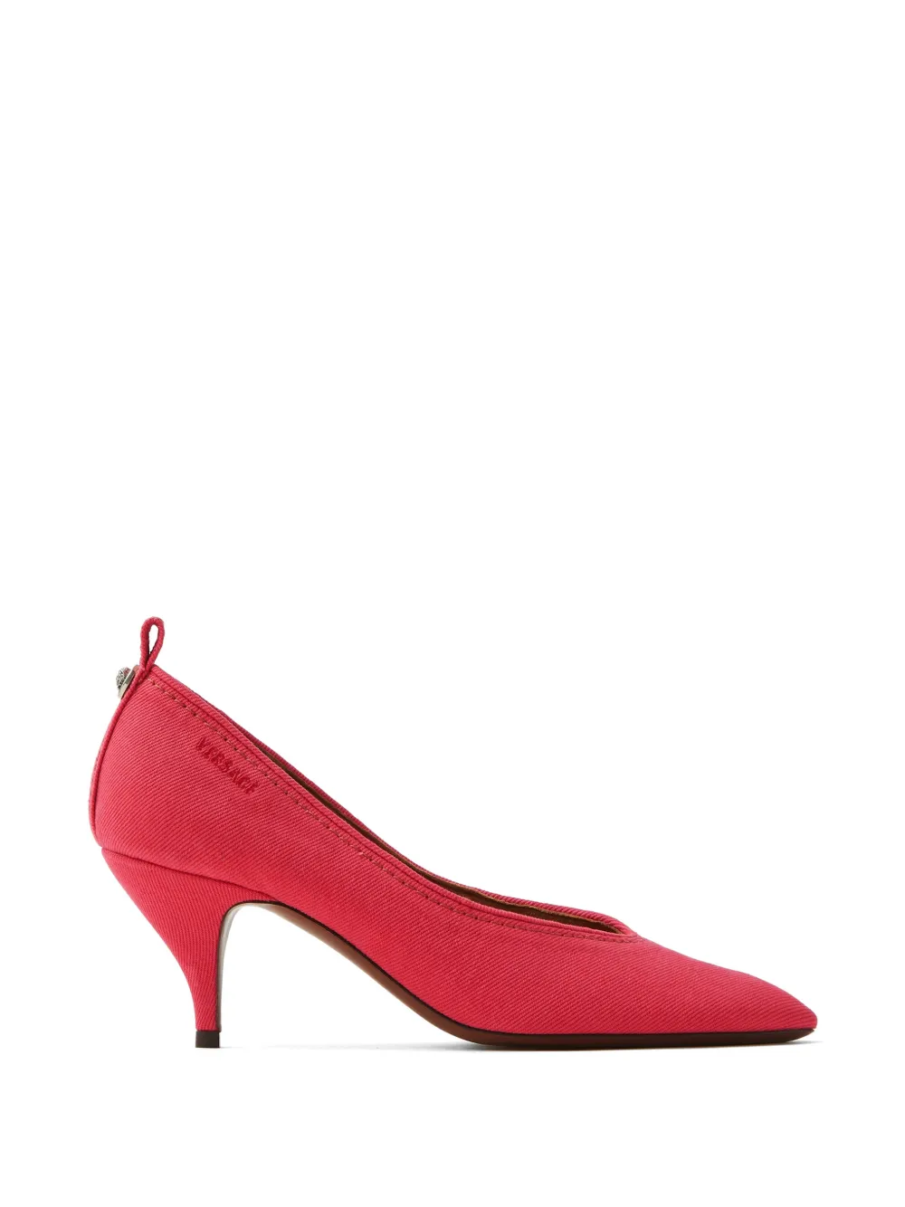 Versace Tina denim pumps Rood