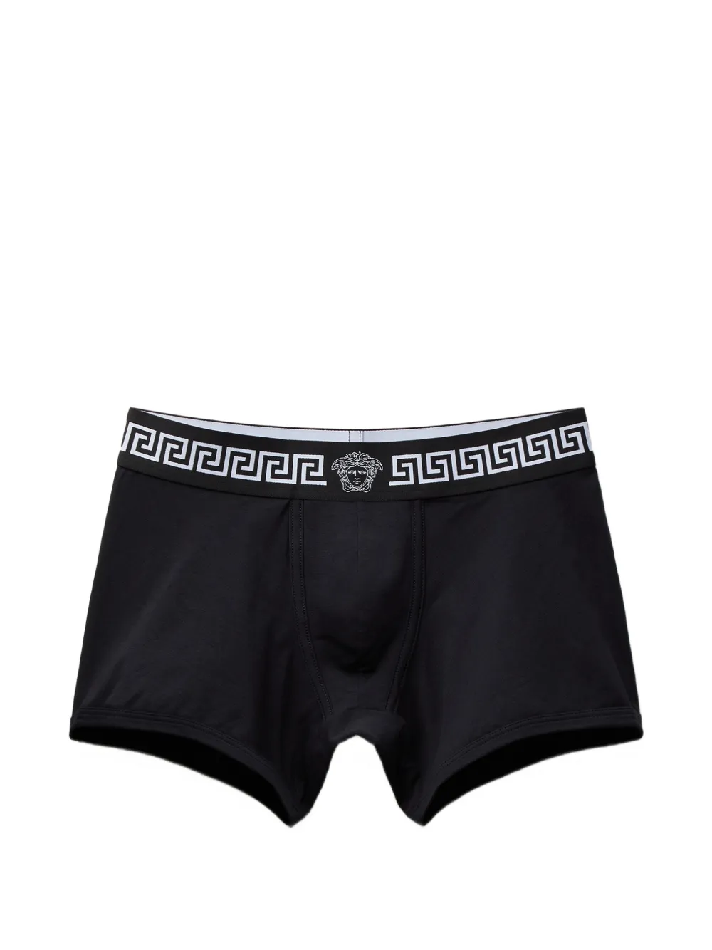 Versace - cotton-jersey trunks - heren - katoen/Elastane/katoen/Elastane