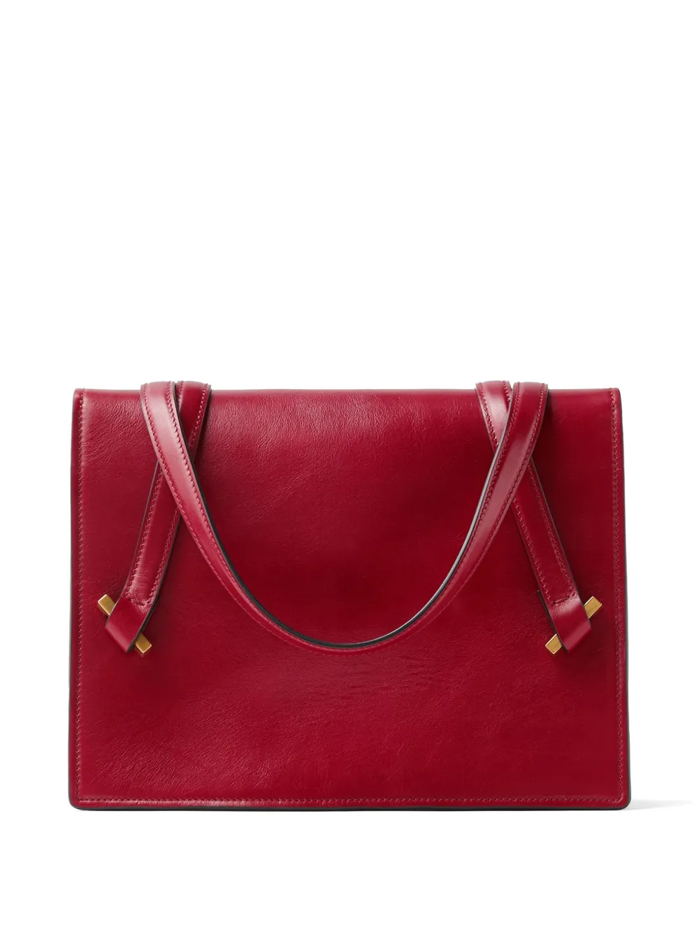 Versace Severine leren schoudertas Rood