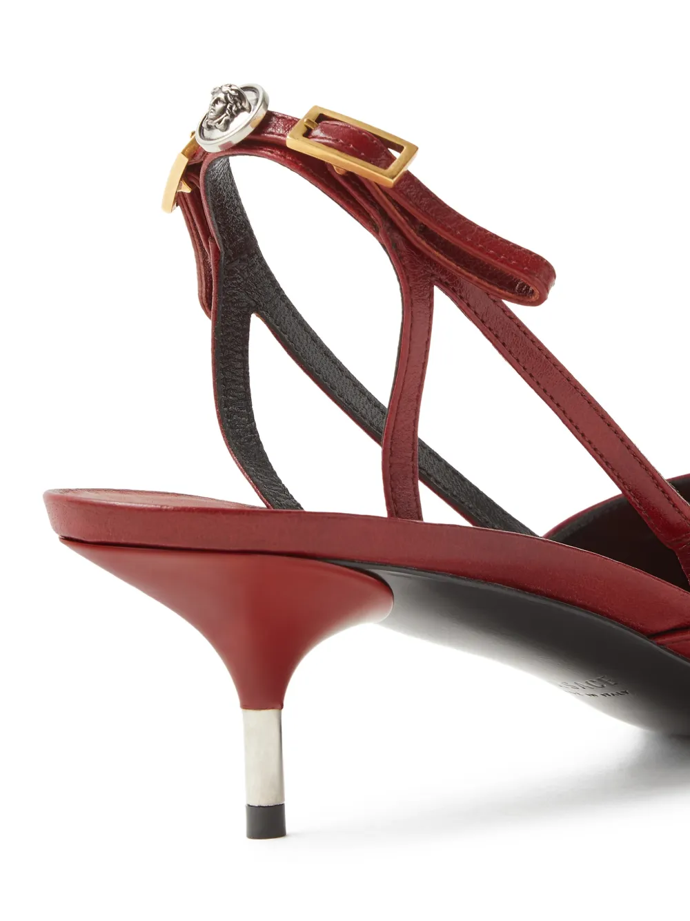 Versace Pumps met puntige neus Rood