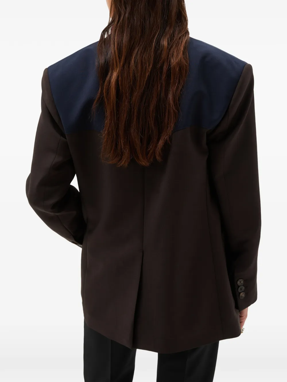  Versace Wool-mohair Blazer - Brown 