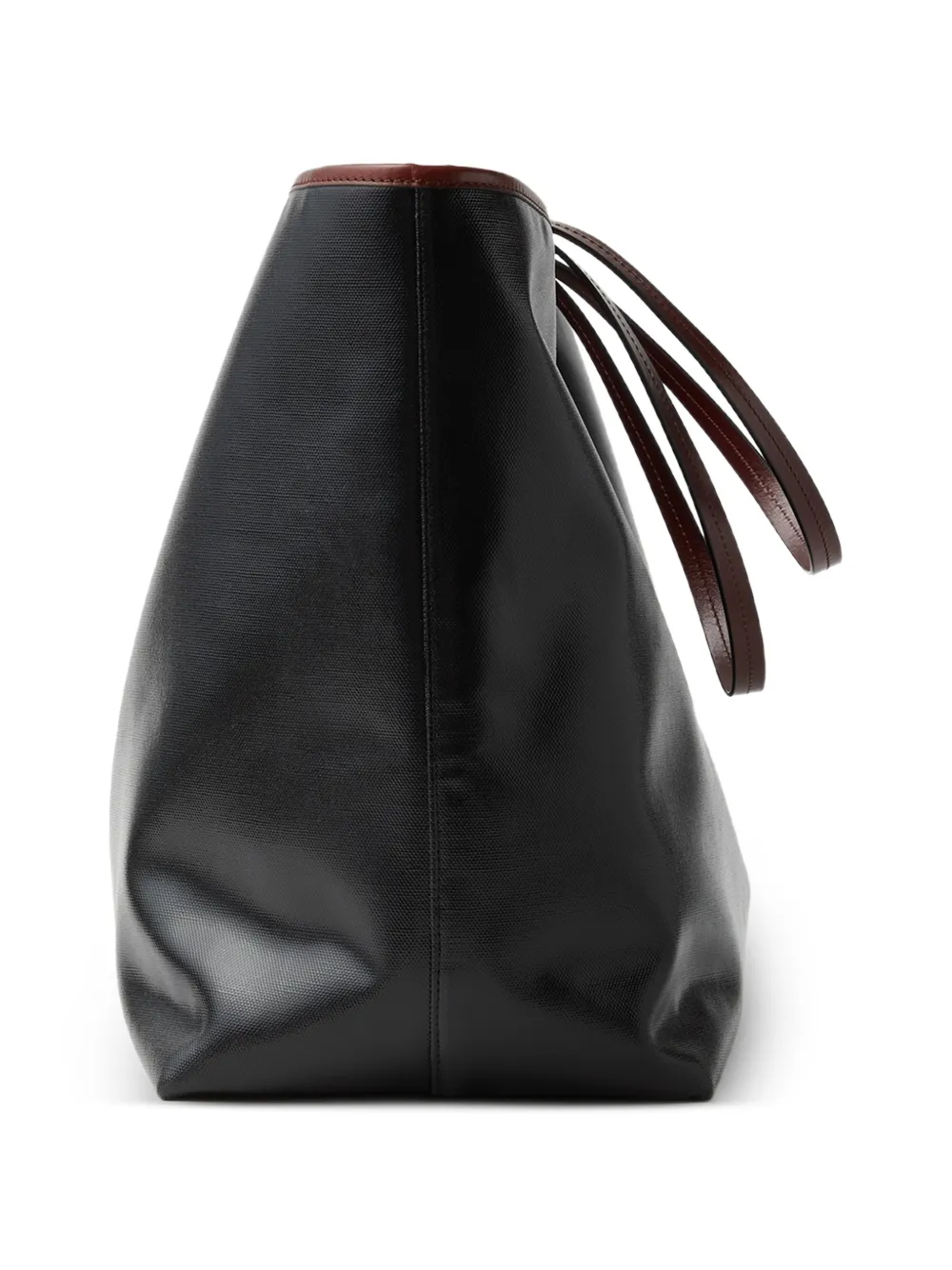 Versace Vivian grote gecoate canvas shopper Zwart