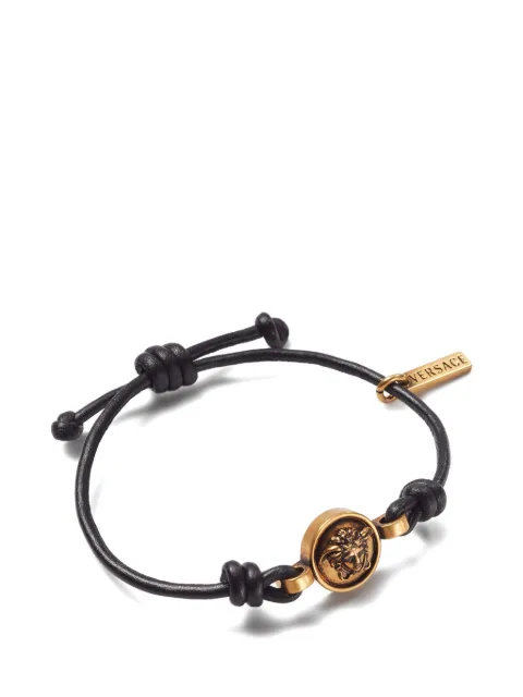 Versace Medusa leather bracelet