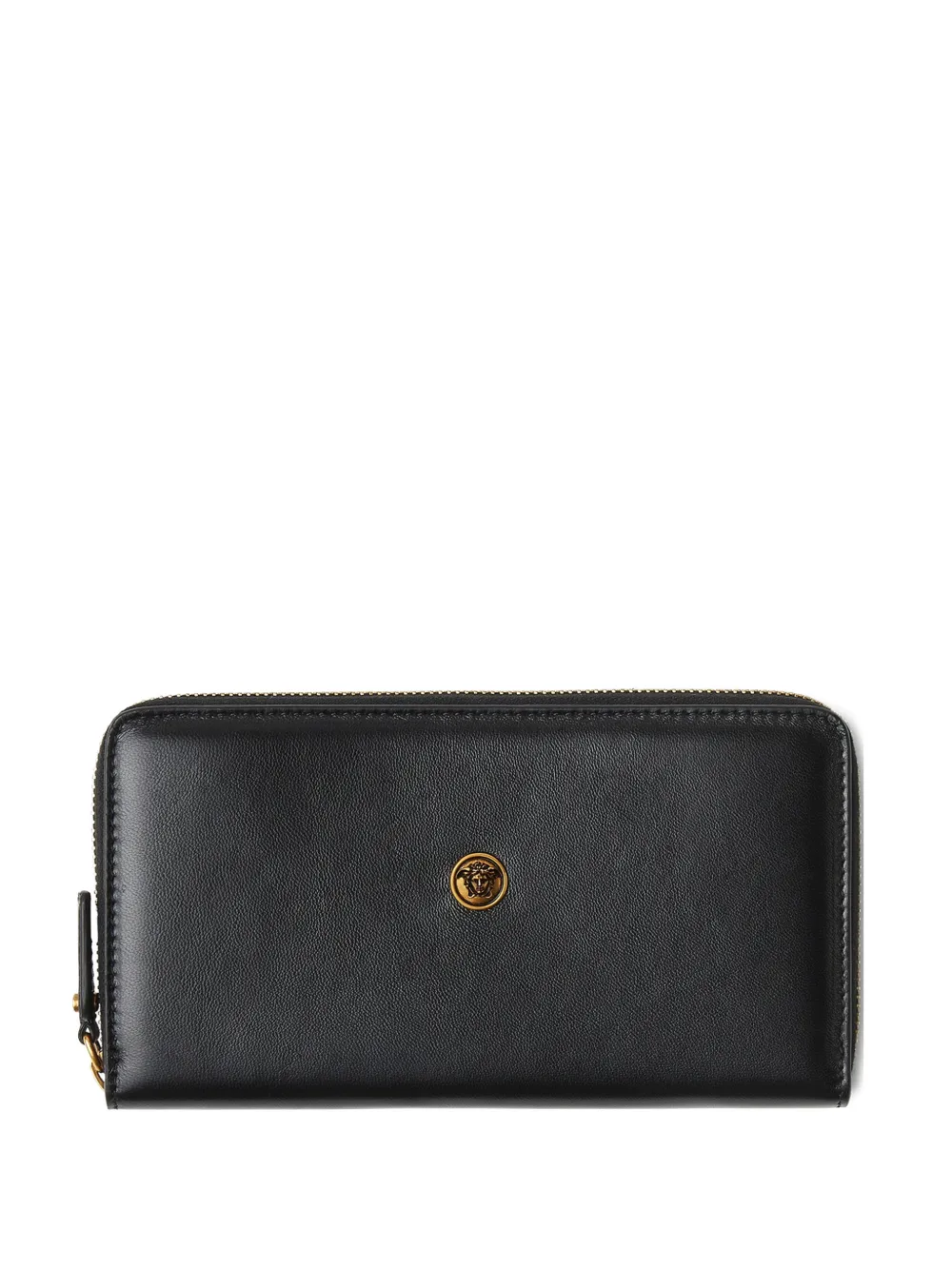 Versace Emblème leather wallet - Nero