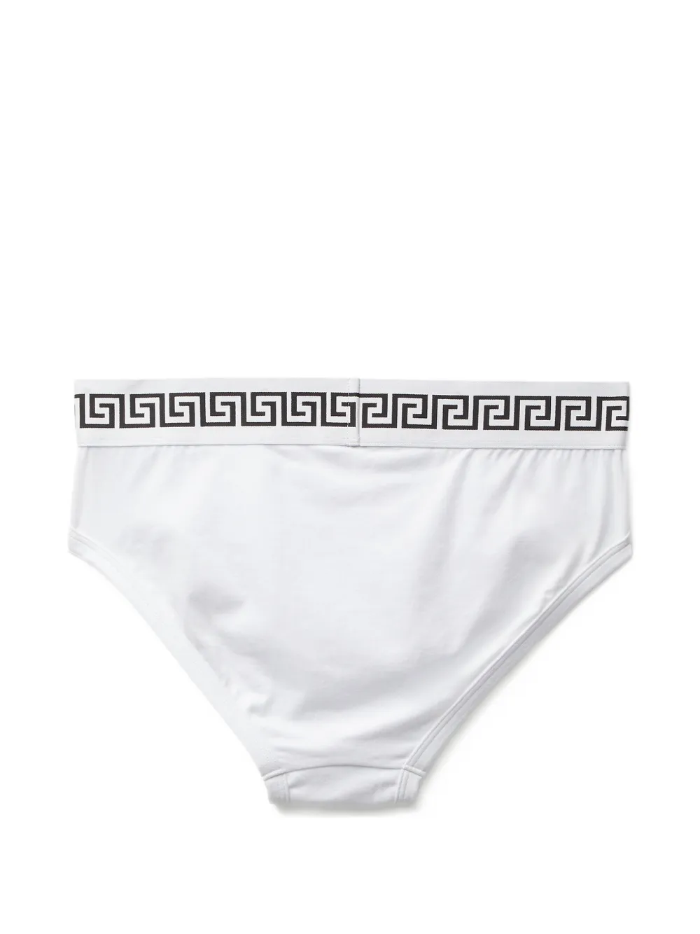  Versace Cotton-jersey Briefs - White 