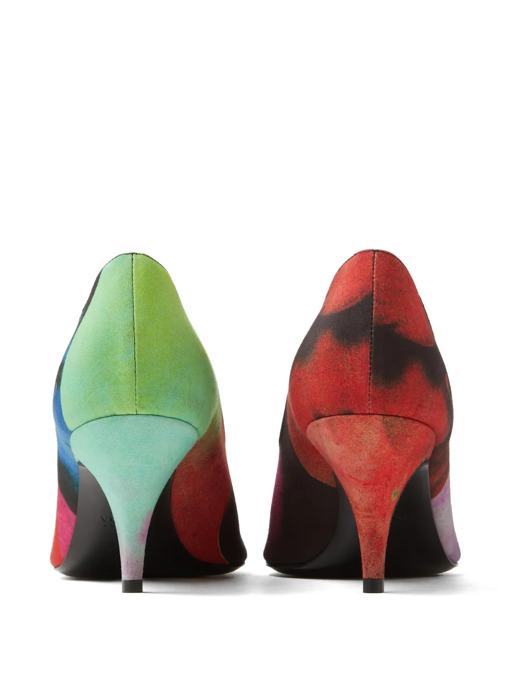 Versace Pumps met print Rood
