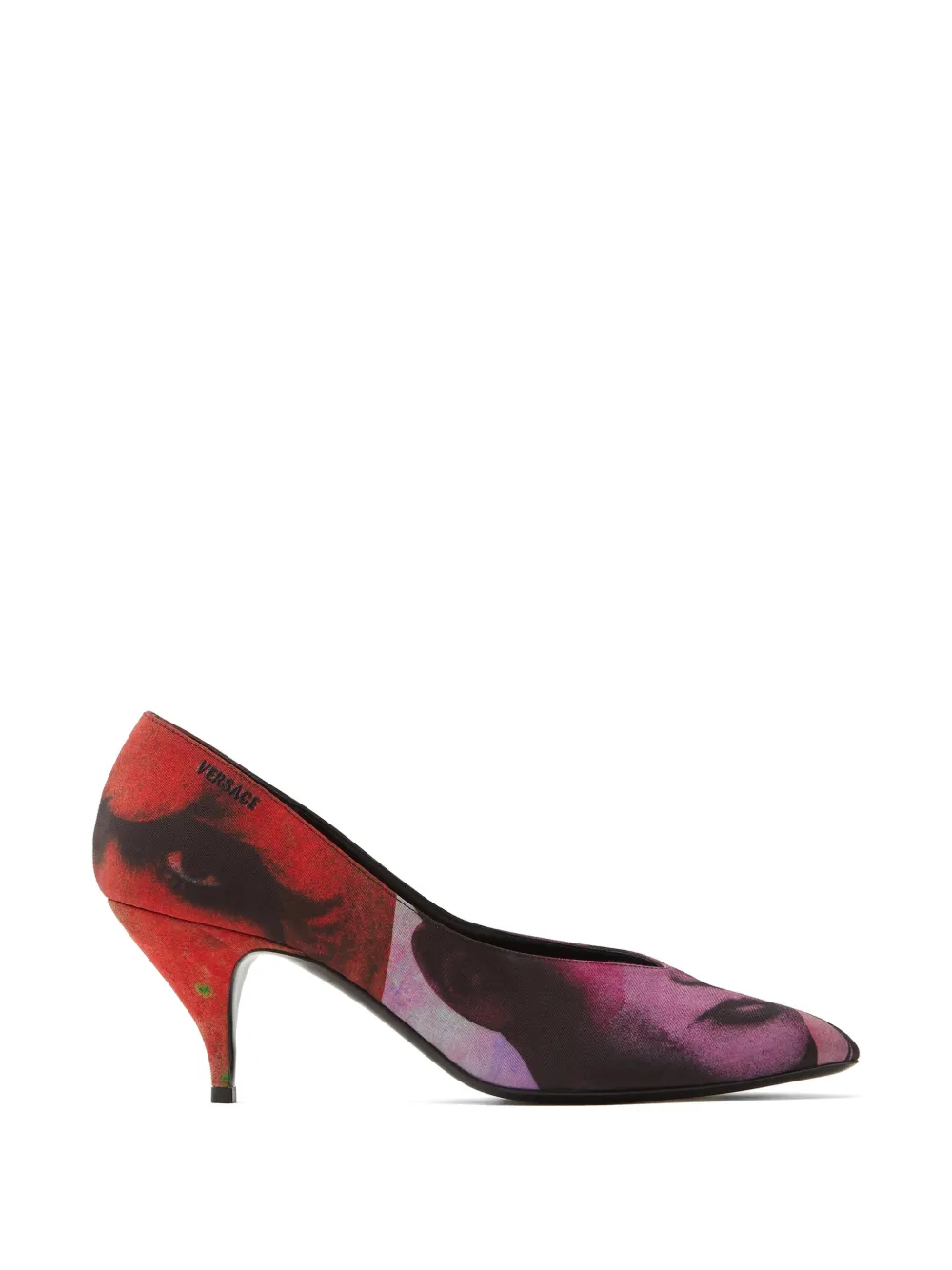 Versace Pumps met print Rood