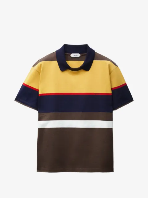 Versace striped cotton-jersey T-shirt