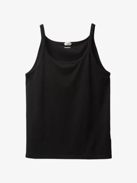 Versace embroidered cotton-jersey tank top