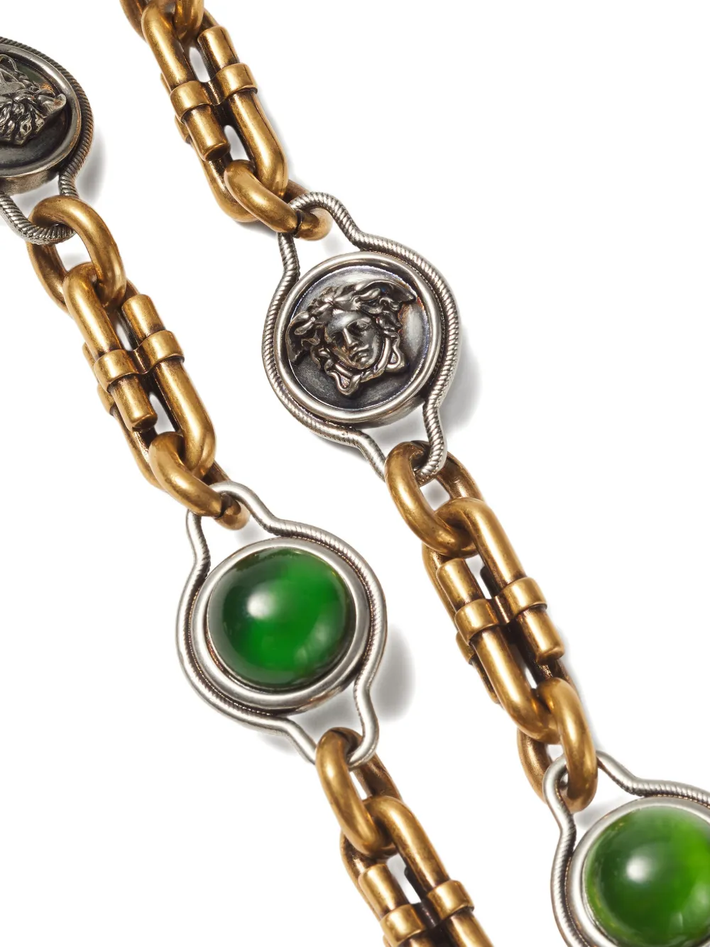  Versace Medusa-charm Chain Necklace - Gold 