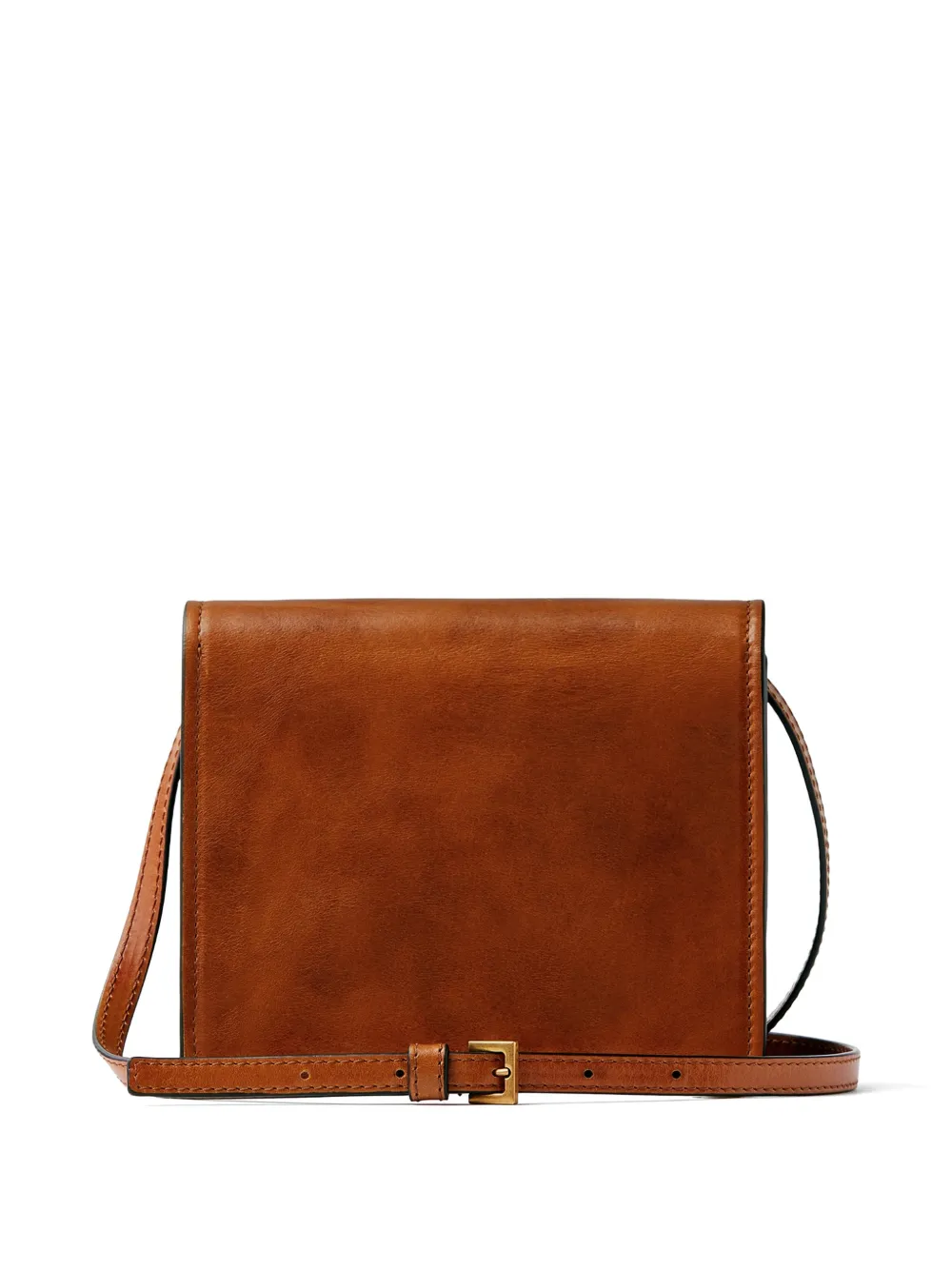  Versace Severine Leather Mini Bag - Brown 